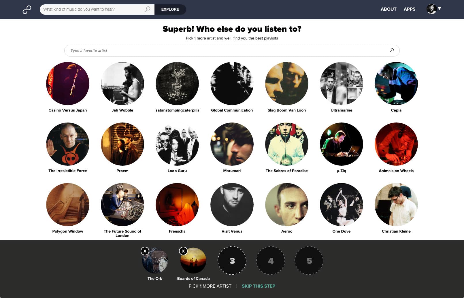 8tracks: First-Time User Experience